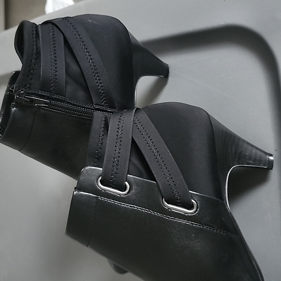 Alfani Step n Flex Black booties sz 8.5 - Picture 4 of 4